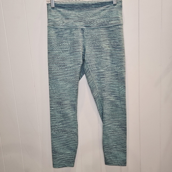 Lululemon Wunder Under High-Rise Pant Women's Size 10 Teal 7/8 Gym Athletic - Picture 3 of 9